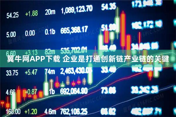 翼牛网APP下载 企业是打通创新链产业链的关键